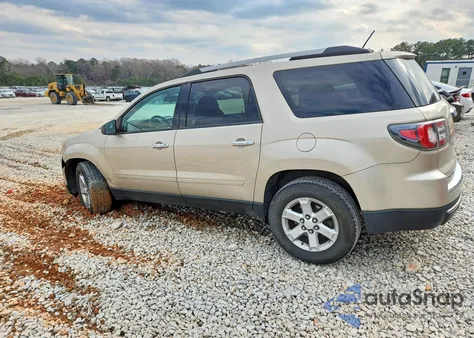 2015 GMC Acadia Sle z USA, uszkodzony, nr VIN 1GKKVPKD9FJ347997